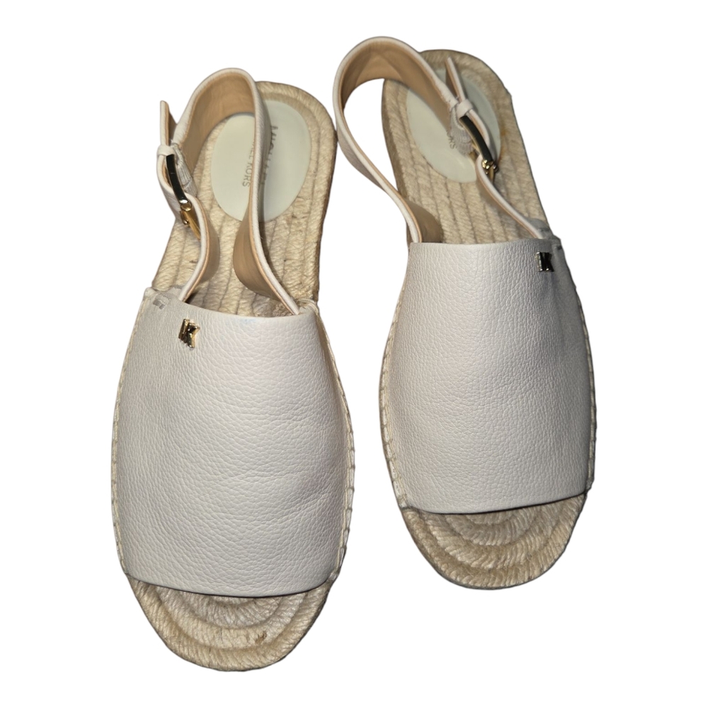 MICHAEL KORS FISHER ESPADRILLE SANDALS SIZE 6.5‎